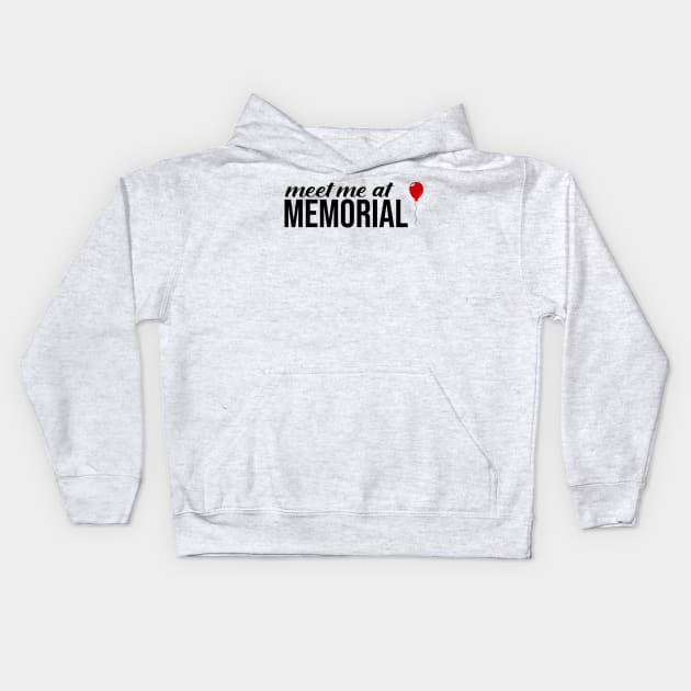 Meet Me At Memorial Stadium Kids Hoodie by sydneyurban